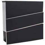  Poštanski sandučić inox + crni | shoptok.hr