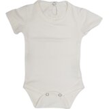 Lupo bambino Bodi za bebe kratkih rukava, Beli Cene