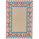 Flair Rugs Tepih od mješavine vune 140x200 cm Checkered Border – | shoptok.hr