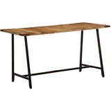 vidaXL Jedilna miza 140x70x75 cm trden mangov les | Shoptok.si