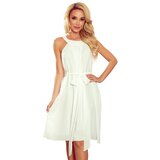 Numoco Chiffon dress with tie | Shoptok.si