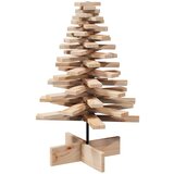  Drveno ukrasno božićno drvce 80 cm od masivne borovine | shoptok.hr