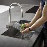 Hansgrohe 73831800 Aquno Select M81 sBox vrtljiva izvlečna kuhinjska armatura Slike