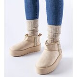 Gemre Beige platform snow boots Dennison | shoptok.hr