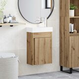  Jedinstveni ormar za kupaonicu s umivaonikom Hrast artisan | shoptok.hr
