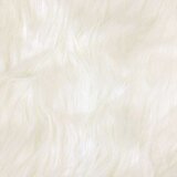  Lažni Ovčji Tepih Bijelo 60 x 110 cm Poliester | shoptok.hr