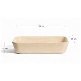 Kave Home Bež kamnit umivalnik 55x35 cm Darnen – | Shoptok.si