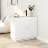 vidaXL Komoda bijela 80 x 40 x 75 cm od konstruiranog drva Cijene