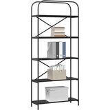  Polica Crni hrast 80 x 30 x 183 cm Konstruirano drvo | shoptok.hr