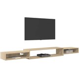TV ormar za montažu na zid Zidna montaža Hrast sonoma - Hrast sonoma 220 cm | shoptok.hr