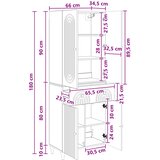  Set ormara 2 kom. Konstruirano drvo | shoptok.hr