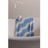 Jotex Bijeli/svijetlo plavi pamučan ručnik 90x150 cm Waves – | shoptok.hr