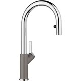 Blanco slavina CARENA-S Vario VULKAN SIVA/KROM VT | shoptok.hr