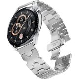 INF 22 mm pašček iz nerjavečega jekla z zaponko metuljček za Samsung Galaxy Watch, serija Huawei Silver, (22076737) | Shoptok.si
