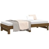 Dnevni ležaj na razvlačenje boja meda 2 x (100x200) cm borovina | shoptok.hr
