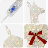  3D Božićni irvas LOVIISA 110 LED lampica Topla bijela | shoptok.hr