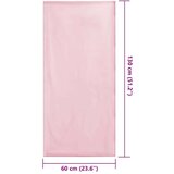 vidaXL Zunanje brisače za stole 2 pcs Roza 130 x 60 cm | Shoptok.si