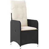  9-dijelni vrtni bistro set od poliratana s jastucima crni | shoptok.hr