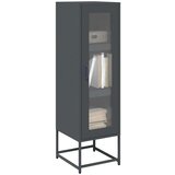 vidaXL Visoka deska antracit 36x39x123 cm Hladno valjano jeklo | Shoptok.si