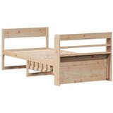  Okvir kreveta bez madraca 75 x 190 cm od masivne borovine | shoptok.hr