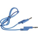 Voltcraft merilni vod lamelni vtič 4 mm lamelni vtič 4 mm 1.00 m modra 1 kos, (20422926) Cene