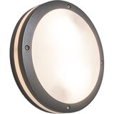 QAZQA Stenska in stropna svetilka antracit IP54 - Glow Cene