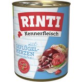  Varčno pakiranje RINTI Kennerfleisch 24 x 800 g - Perutninska srca | shoptok.hr