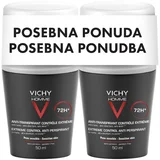 deo duo roll on homme za zaštitu od znojenja bez alkohola, 72h 2x50ml
