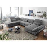 MID.YOU SEDEŽNA GARNITURA, mikrovelur umazano rjava | Shoptok.si