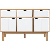  Komoda OTTA smeđe-bijela 114 x 43 x 73,5 cm od masivne borovine | Eponuda.com
