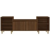 TV ormarić boja smeđeg hrasta 160x35x55 cm konstruirano drvo | shoptok.hr