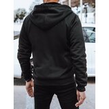 DStreet Men's insulated zipper sweatshirt black cene