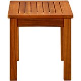  Vrtni stolić za kavu 50 x 35 x 36 cm masivno bagremovo drvo | shoptok.hr
