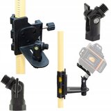Rosfix SET ADAPTER IN POLICA ZA LASERSKO NIVELIRKO – 5/8" NAVOJ, NASTAVLJIV KOT, STABILNA NAMESTITEV, (5000075876) | Shoptok.si