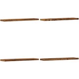  Zidne police 4kom boja staro drvo 40x10x1,5cm konstruirano drvo | shoptok.hr