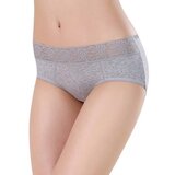 LaliCup Menstrualne gaćice LaliPanties – sive bez uzorka (1 kom, različite veličine) | shoptok.hr