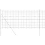vidaXL Šestkotna Ograja Cinkano jeklo 5000 x 0.05 x 140 cm Vzdržljivo | Shoptok.si