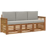  Setovi sofa 3 kom. Čvrsto drvo akacije | shoptok.hr