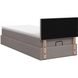  od pjene s madracem i LED-om Sivosmeđa 90 x 190 cm | shoptok.hr