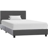  Okvir za krevet od umjetne kože sivi 100 x 200 cm | shoptok.hr