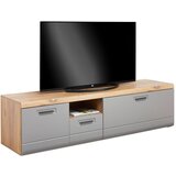 Mömax tv-element auris, barva hrasta, siva | Shoptok.si