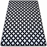 RugsX Preproge Preproga SKETCH - F757 krem/črna - Karo 120x170 cm Bež | Shoptok.si