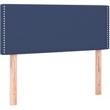 Maison Chic posteljno vzglavje - vzglavna omarica - nočna omarica modro 80x5x78/88 cm blago, (21705600) Cene