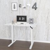 MID.YOU Dvižna Miza Stand Cr, Bela | Shoptok.si