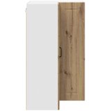  Stenska kuhinjska omarica z vrati Umetni hrast 57 x 57 x 100 cm | Shoptok.si
