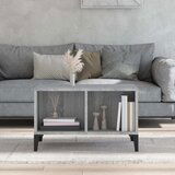  Klubska mizica siva sonoma 60x50x36,5 cm inženirski les, (20712461) | Shoptok.si