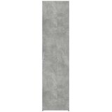  Visoka komoda siva betona 45x42,5x185 cm od konstruiranog drva | shoptok.hr