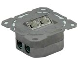 Secomp Value Cat6A/Cl.EA Flush WallMount Jack STP horizontalni beli ( 6186 ) | Eponuda.com