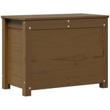  Kutija za pohranu boja meda 60x32x45,5 cm od masivne borovine | shoptok.hr