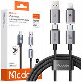 McDodo USB-C KABEL USB 4V1 ZA HITRO POLNJENJE ZA IPHONE 14 MACBOOK 60W 1M, (5000334658) Cene